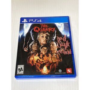 The Quarry - Sony PlayStation 4 Signed Autographed David Arquette Rare